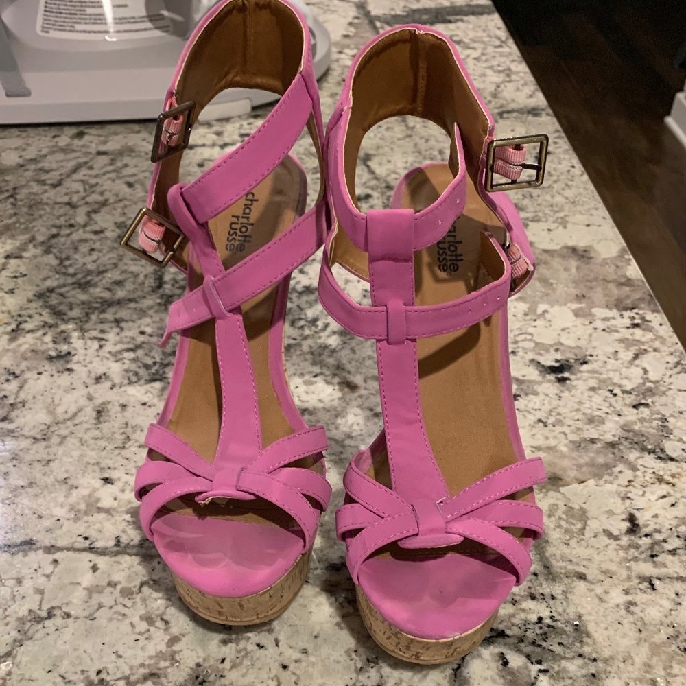 Charlotte Russe Wedges (Used)